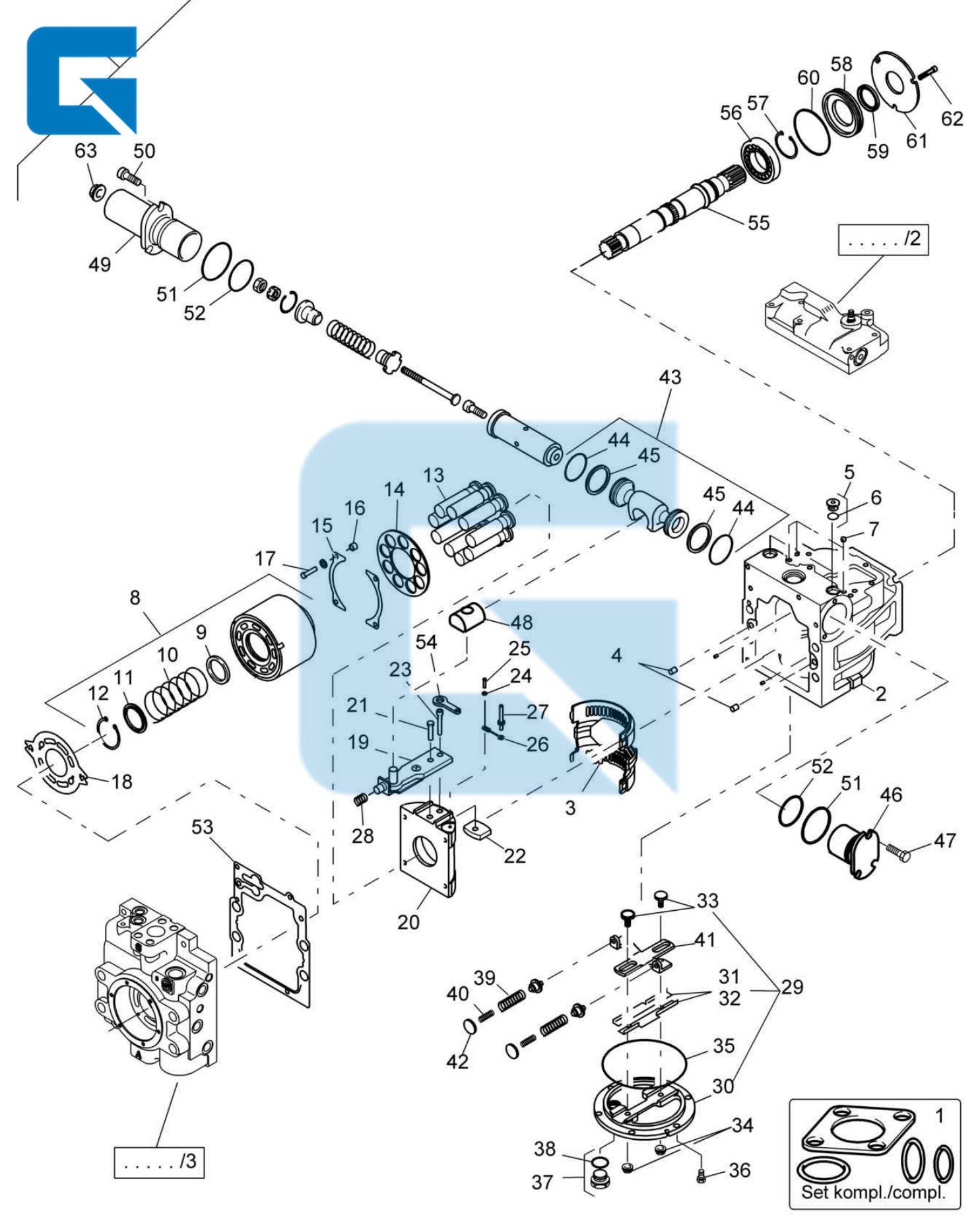 BOMAG part 05817392 exploded view and related part numbers